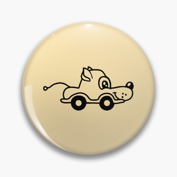 Item preview, Dog Car Toy Remote-Controlled Driving Wheels Sweet Comic Cartoon designed and sold by shirt-o-mat.