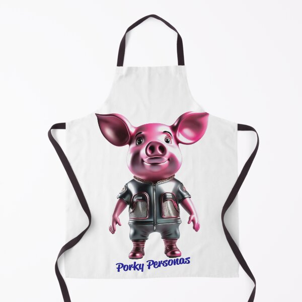 Item preview, Porky Personas Funny Pig Characters designed and sold by Drone-tees.