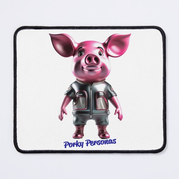 Item preview, Porky Personas Funny Pig Characters designed and sold by Drone-tees.