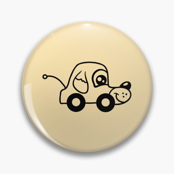 Item preview, Dog Car Toy Remote-Controlled Driving Wheels Sweet Comic Cartoon designed and sold by shirt-o-mat.