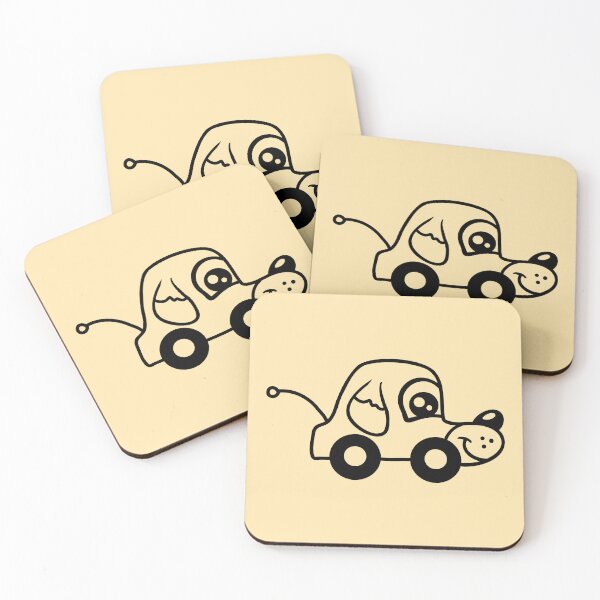 Item preview, Dog Car Toy Remote-Controlled Driving Wheels Sweet Comic Cartoon designed and sold by shirt-o-mat.