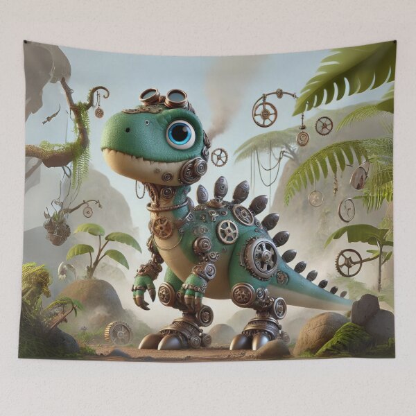 Item preview, Steampunk Troodon designed and sold by Sillytoe.