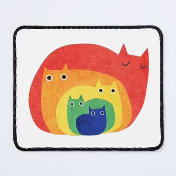 Item preview, Rainbow Cat Harmony art designed and sold by Massimo dutti05.
