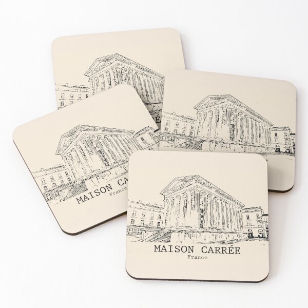 Item preview, Maison Carrée - France designed and sold by Lakeric Cityscapes.
