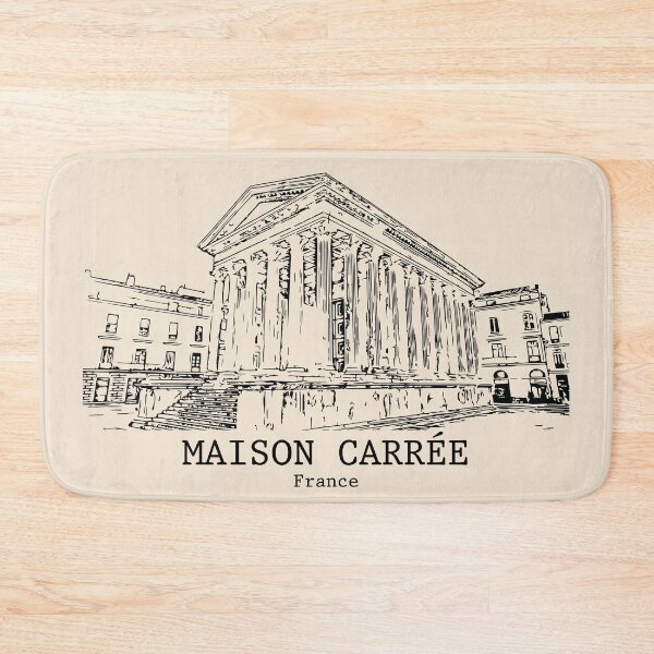 Item preview, Maison Carrée - France designed and sold by Lakeric Cityscapes.