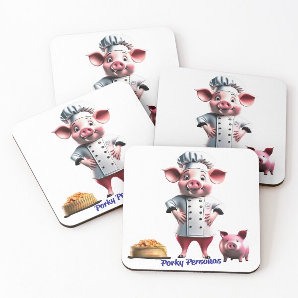 Artikelvorschau, Porky Personas Lustige Schweinefiguren entworfen und verkauft von Drone-tees.
