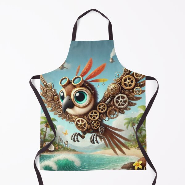 Item preview, Steampunk Tropicbird designed and sold by Sillytoe.