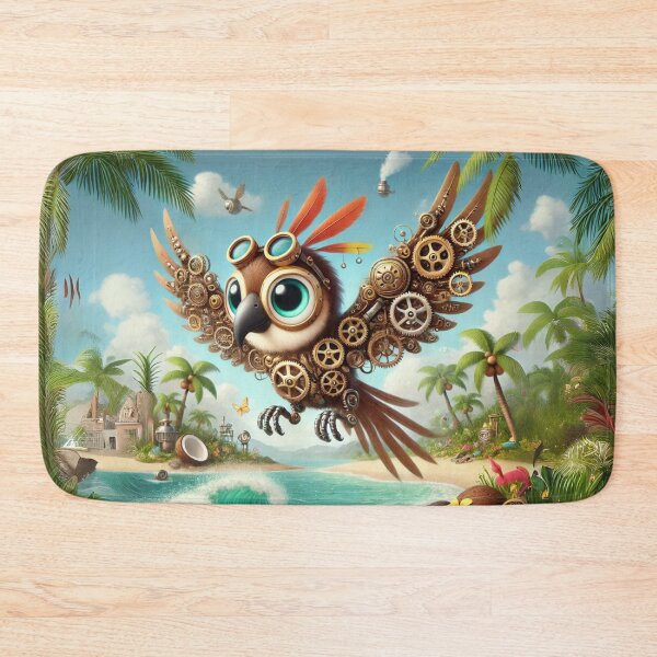 Item preview, Steampunk Tropicbird designed and sold by Sillytoe.