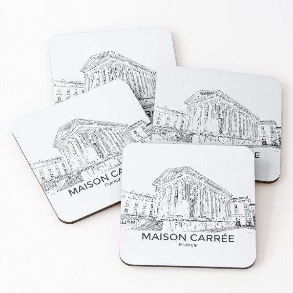 Item preview, Maison Carrée - France designed and sold by Lakeric Cityscapes.