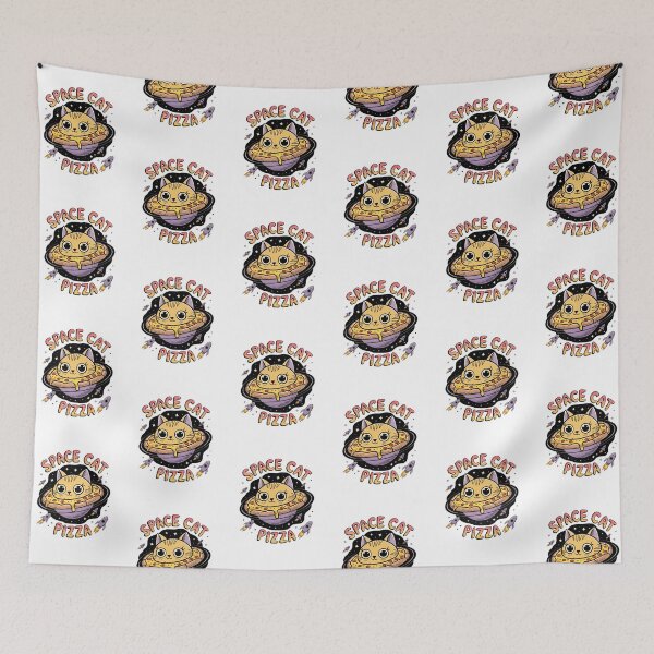 Item preview, Space Cat Pizza Planet designed and sold by SignumShop.