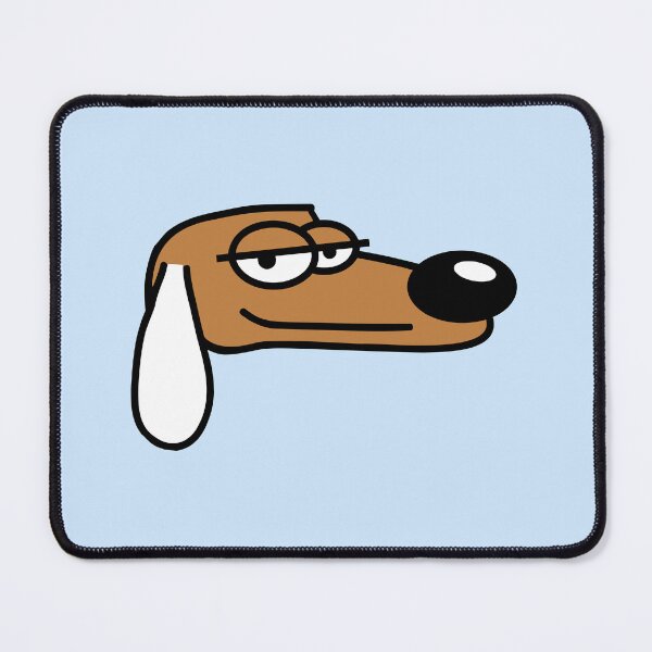 Item preview, Dog Looks Cool Face Relaxed Look Guy Chill Dude Comic Cartoon designed and sold by shirt-o-mat.