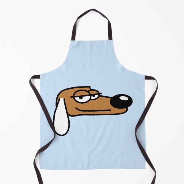 Item preview, Dog Looks Cool Face Relaxed Look Guy Chill Dude Comic Cartoon designed and sold by shirt-o-mat.
