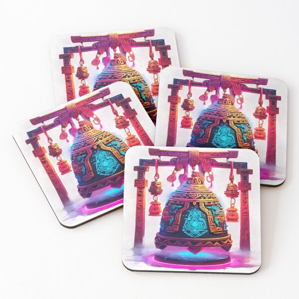 Item preview, Aztec Neon Bell. Aztec Neon Bell designed and sold by SpectrumEssence.