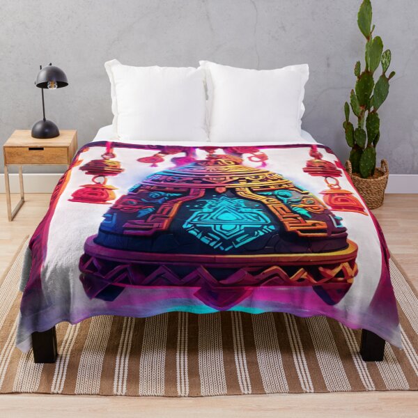 Item preview, Aztec Neon Bell. Aztec Neon Bell designed and sold by SpectrumEssence.