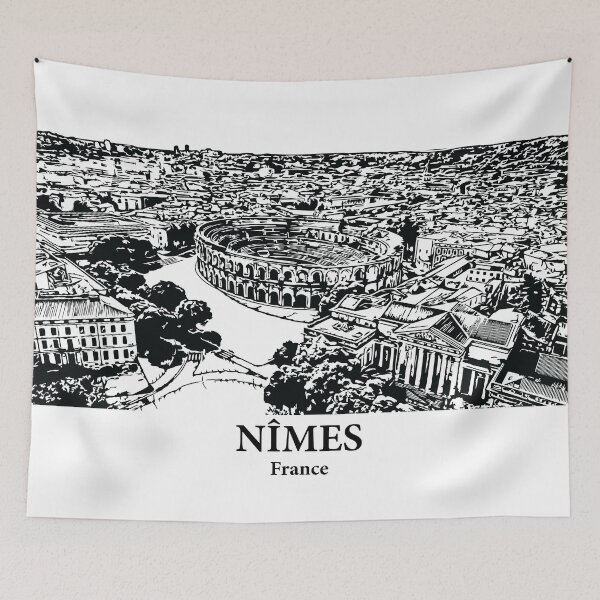 Item preview, Nîmes - France designed and sold by Lakeric Cityscapes.