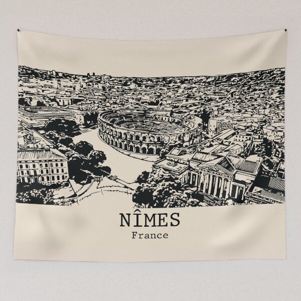 Item preview, Nîmes - France designed and sold by Lakeric Cityscapes.