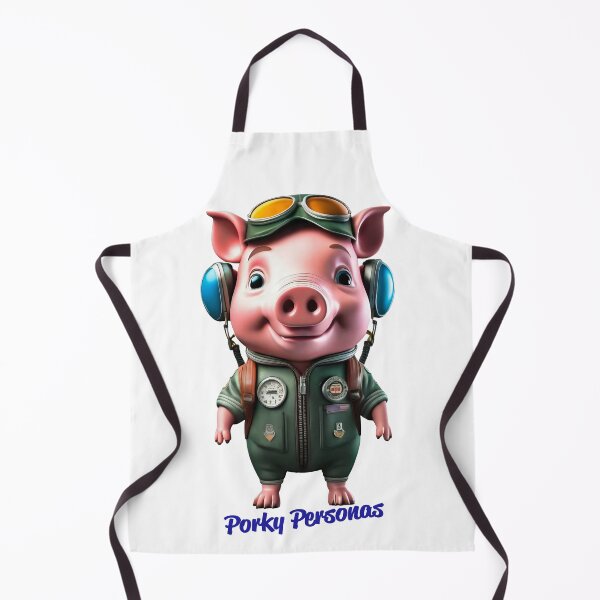 Item preview, Porky Personas Funny Pig Characters designed and sold by Drone-tees.
