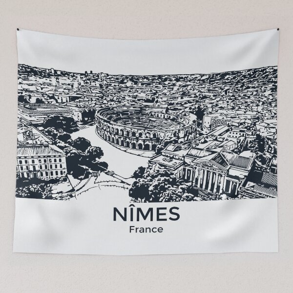 Item preview, Nîmes - France designed and sold by Lakeric Cityscapes.