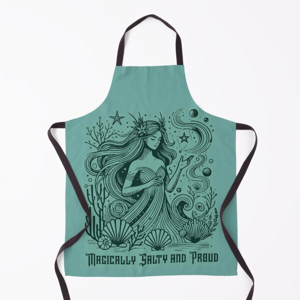 Item preview, Magically Salty and Proud - Mystical Mermaid Sea Witch Mermaid Lover Gift designed and sold by Teemaniac.
