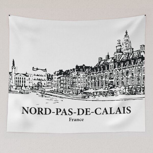 Item preview, Nord-Pas-de-Calais - France designed and sold by Lakeric Cityscapes.