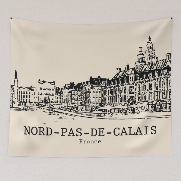 Item preview, Nord-Pas-de-Calais - France designed and sold by Lakeric Cityscapes.