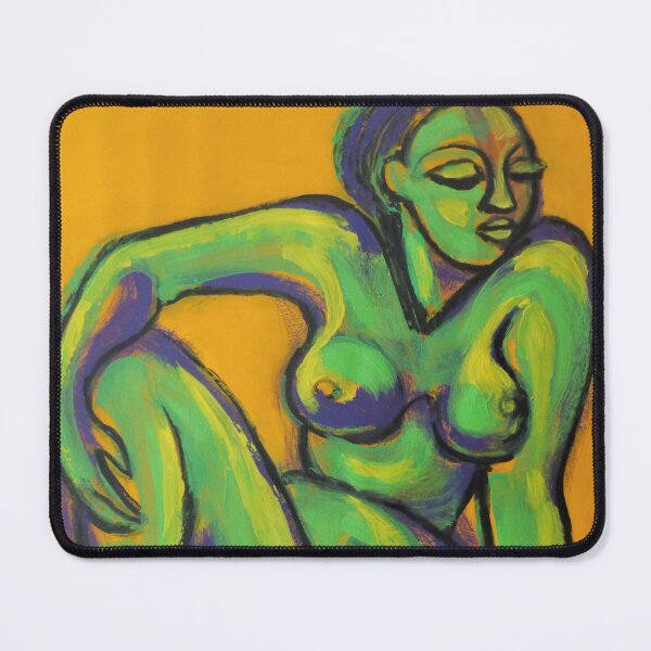 Item preview, Yellow And Green Figure designed and sold by Carmen Tyrrell.