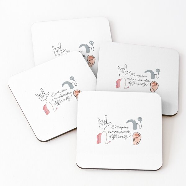 Item preview, Everyone Communicates Differently designed and sold by SydStot.