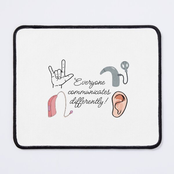 Item preview, Everyone Communicates Differently designed and sold by SydStot.
