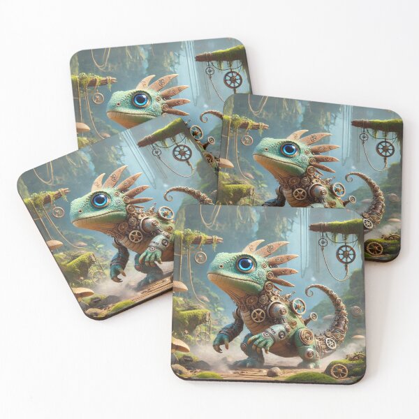 Item preview, Steampunk Tuatara designed and sold by Sillytoe.