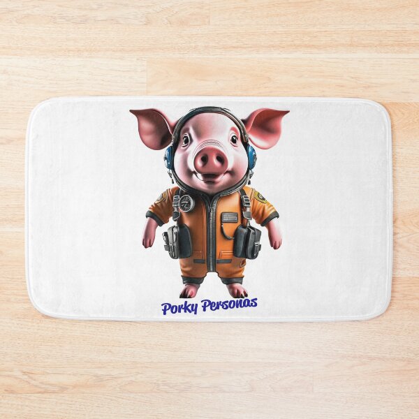 Item preview, Porky Personas Funny Pig Characters designed and sold by Drone-tees.