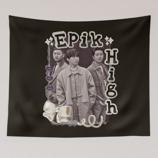 Item preview, Epik High Y2K Preppy Vintage Collage Design designed and sold by HELL0WBELLO.