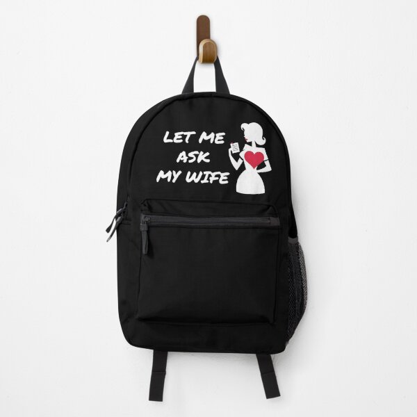 Item preview, Let Me Ask My Wife Valentine's Day designed and sold by RosCraft.