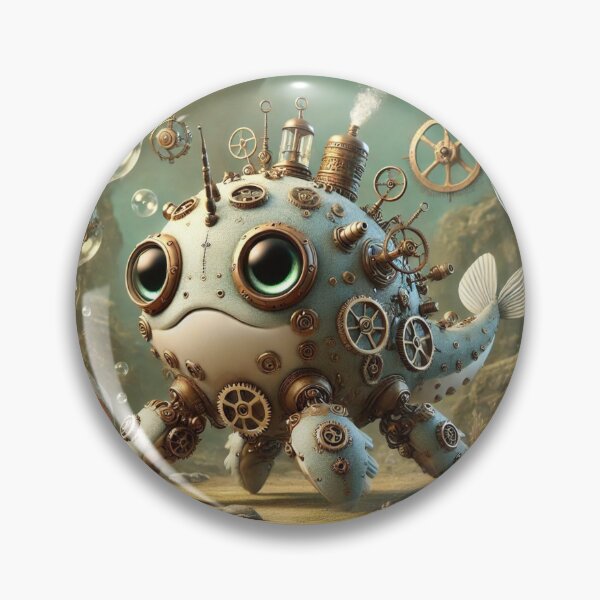 Item preview, Steampunk Tully Monster designed and sold by Sillytoe.