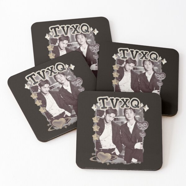 Item preview, TVXQ! Scrapbook Collage: Cozy Gold Y2K Preppy Vintage Design designed and sold by HELL0WBELLO.
