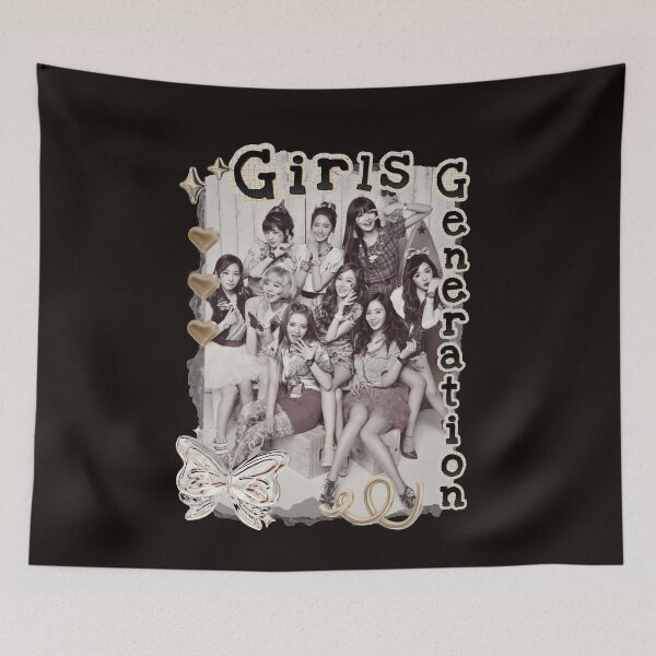 Item preview, Girls’ Generation Scrapbook Collage: Cozy Gold Y2K Preppy Vintage Design designed and sold by HELL0WBELLO.