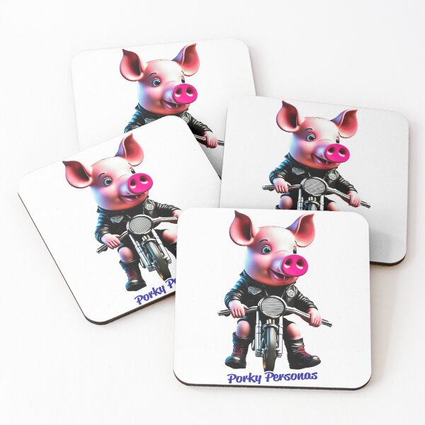 Artikelvorschau, Porky Personas Lustige Schweinefiguren entworfen und verkauft von Drone-tees.