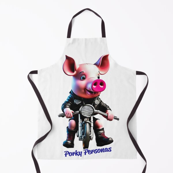 Item preview, Porky Personas Funny Pig Characters designed and sold by Drone-tees.