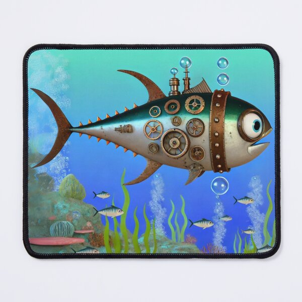 Item preview, Steampunk Tuna designed and sold by Sillytoe.