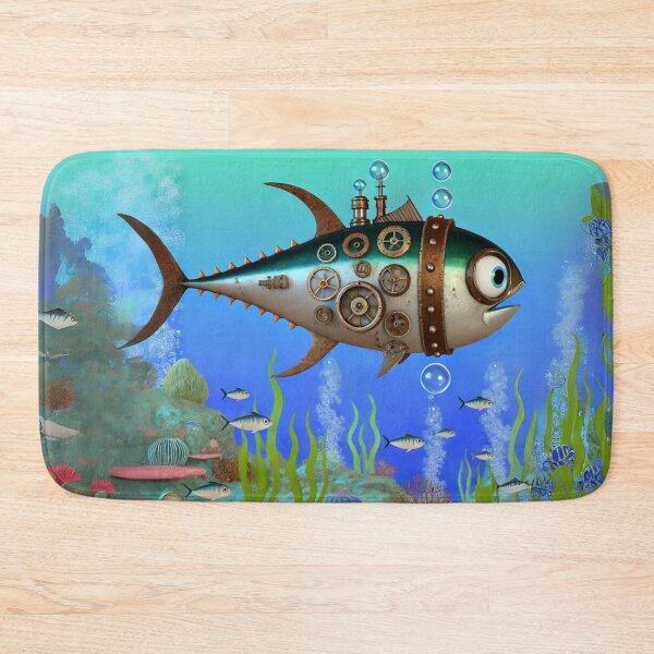 Item preview, Steampunk Tuna designed and sold by Sillytoe.