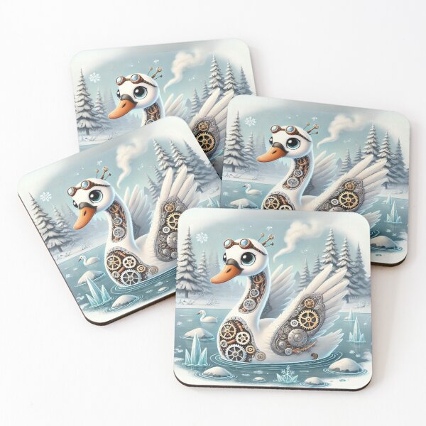 Item preview, Steampunk Tundra Swan designed and sold by Sillytoe.