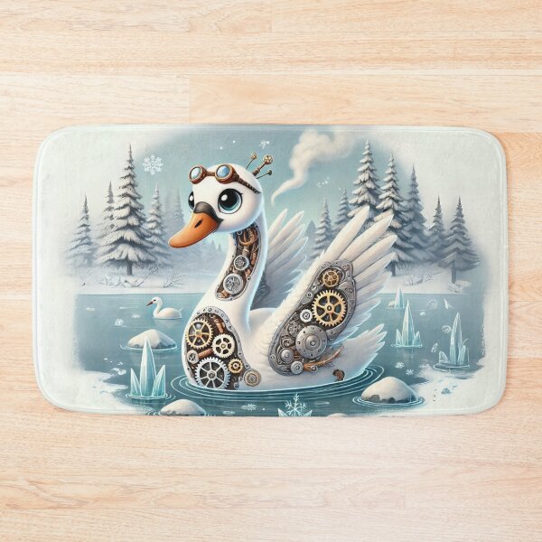 Item preview, Steampunk Tundra Swan designed and sold by Sillytoe.