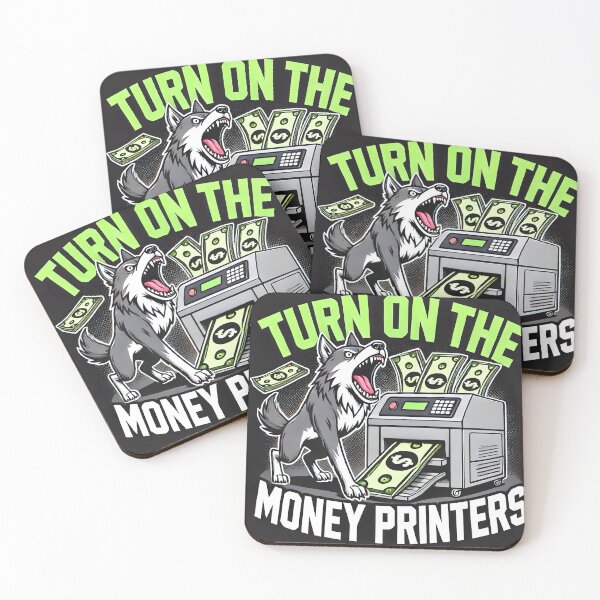 Item preview, Wolf of Wall Street: Turn on Money Printers designed and sold by RK - Shop.