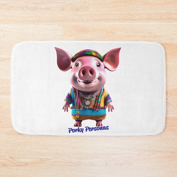 Item preview, Porky Personas Funny Pig Characters designed and sold by Drone-tees.