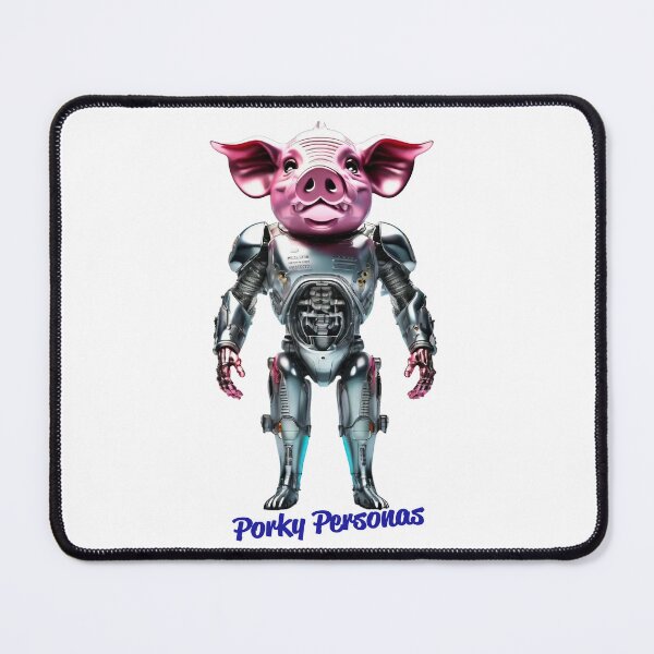 Item preview, Porky Personas Funny Pig Characters designed and sold by Drone-tees.