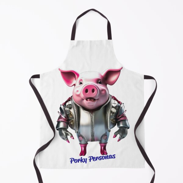 Item preview, Porky Personas Funny Pig Characters designed and sold by Drone-tees.