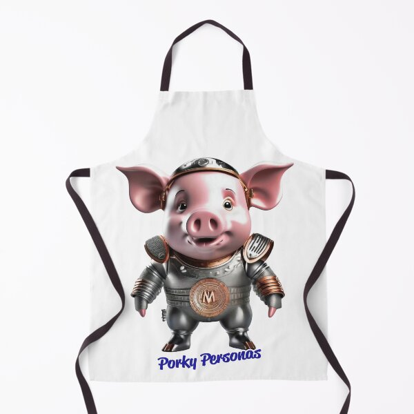 Item preview, Porky Personas Funny Pig Characters designed and sold by Drone-tees.