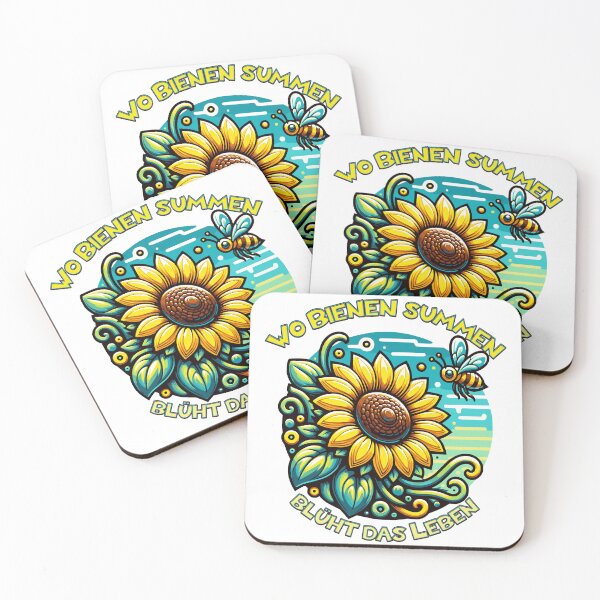 Item preview, Where bees buzz, life blooms designed and sold by Birkenmann.