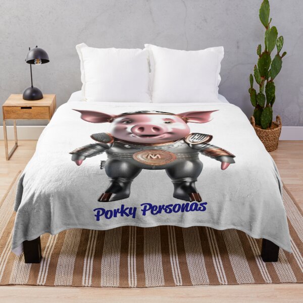 Item preview, Porky Personas Funny Pig Characters designed and sold by Drone-tees.