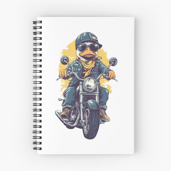 Item preview, Biker Duck Wearing A Helmet And Sunglasses  designed and sold by MarcinDesign.
