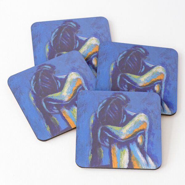 Aperçu de l'œuvre Humeur bleue 1 créée et vendue par Carmen Tyrrell.